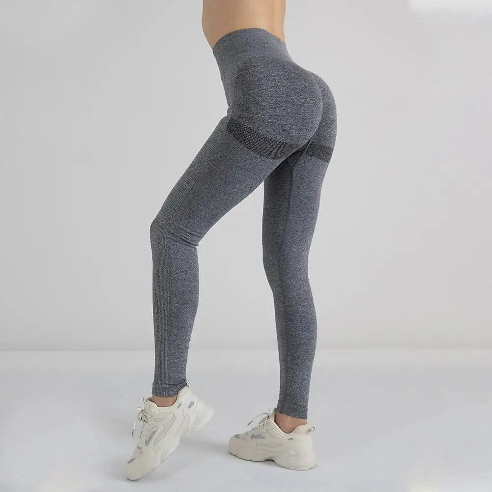 Newest Women Gym Yoga Seamless Pants Sports Clothes Stretchy High Waist Athletic Exercise Fitness Leggings Activewear Pants